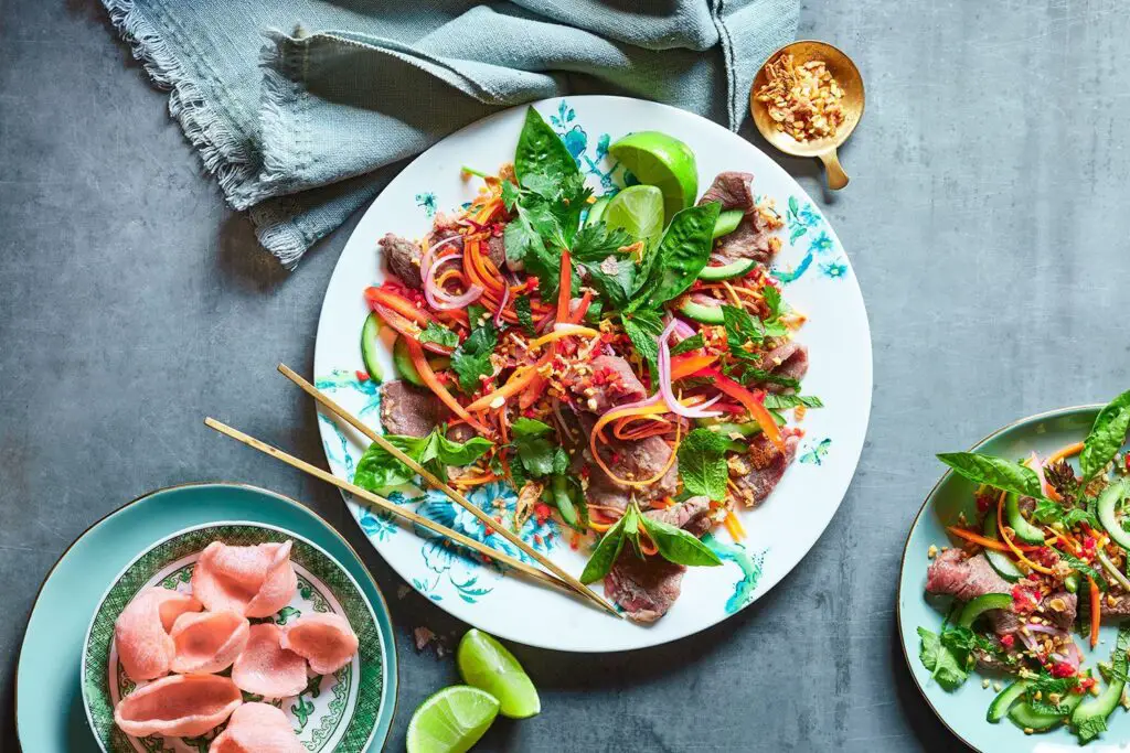 Bo Tai Chanh Recipe: Refreshing Vietnamese Beef Salad Delight