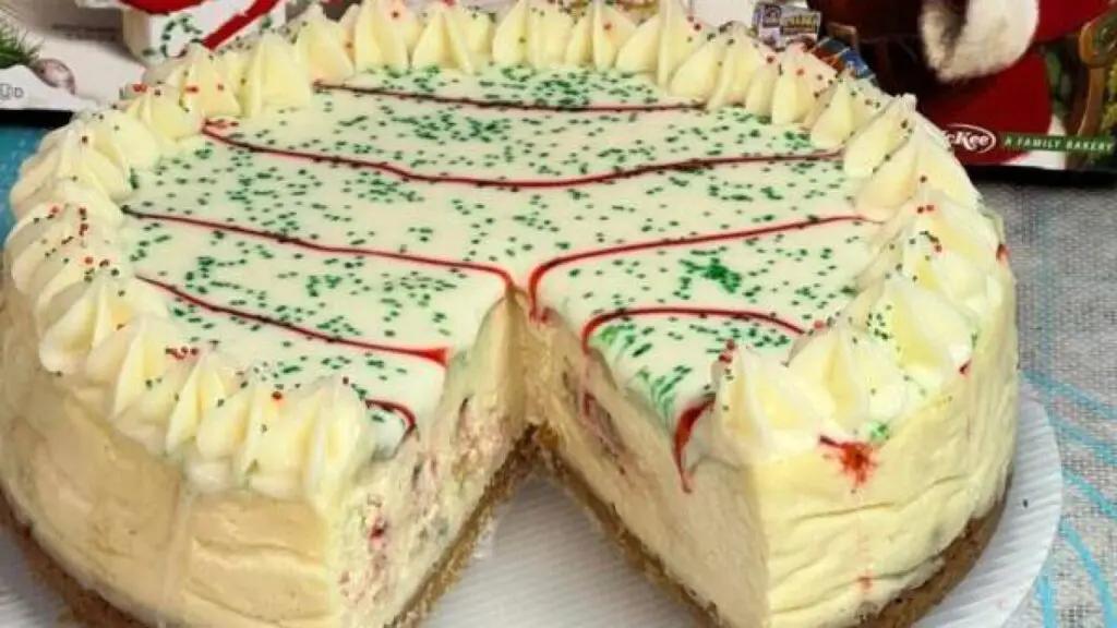 Christmas Tree Cake Cheesecake Recipe: Festive Holiday Dessert Delight