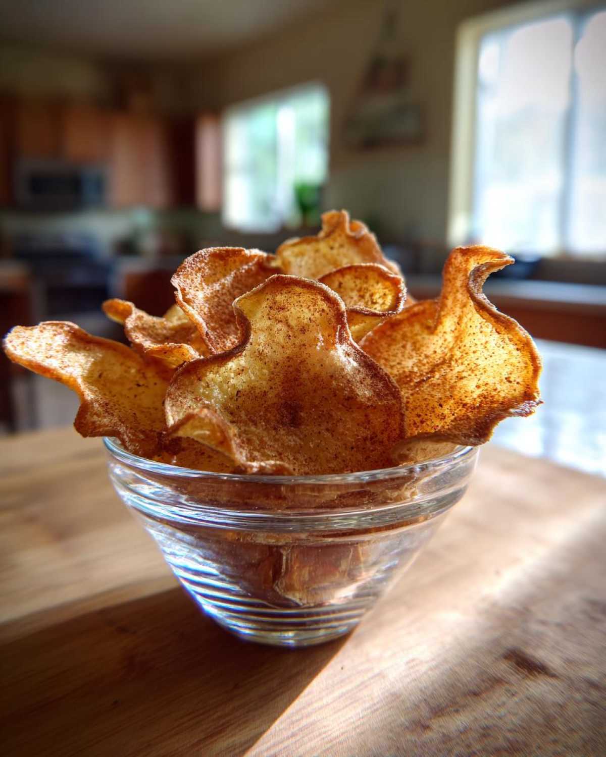 Baked Apple Chips - detail 2
