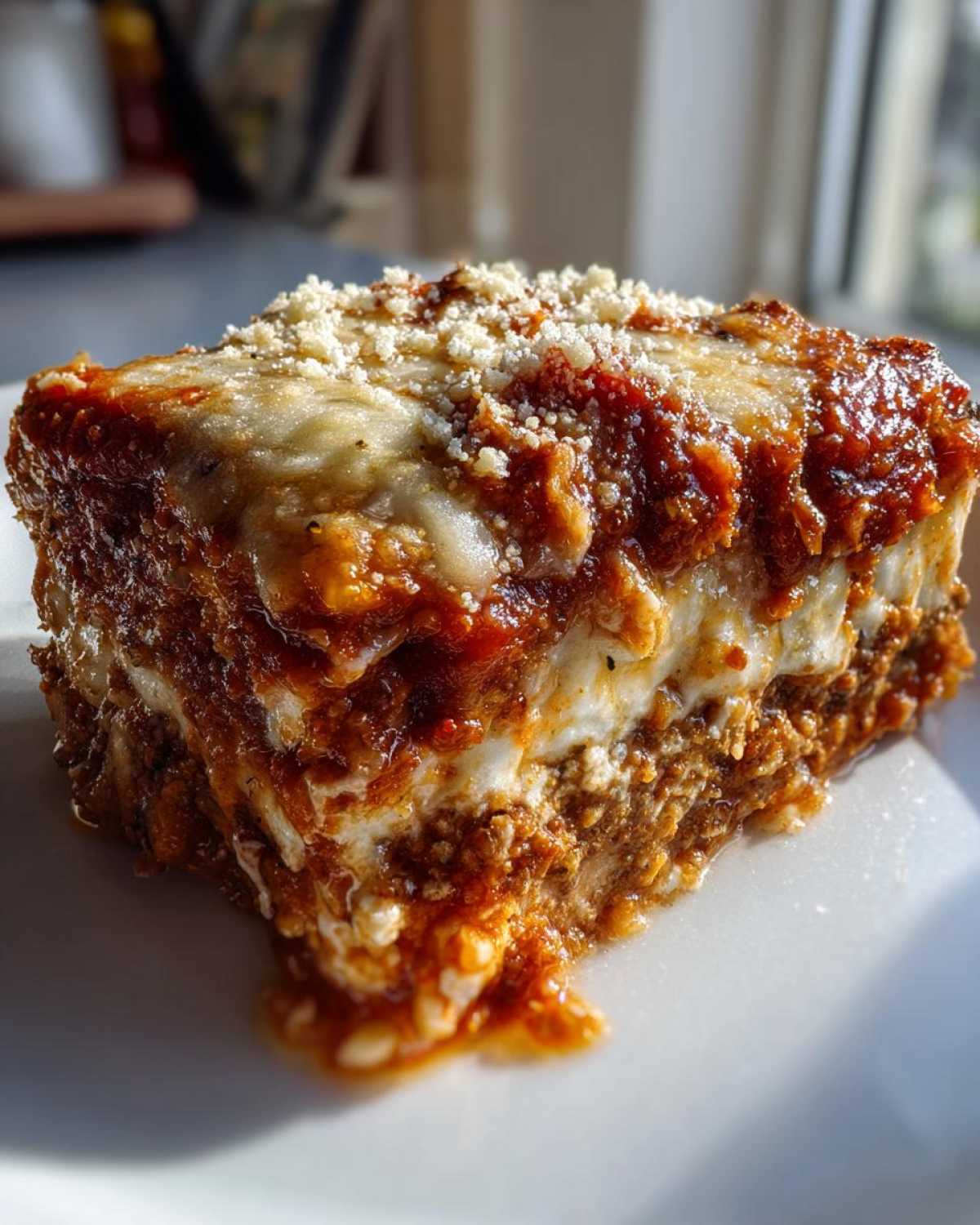Baked Eggplant Parmesan - detail 1