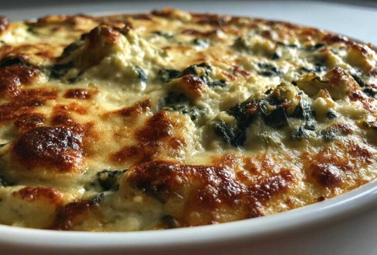 Baked Spinach Artichoke Dip