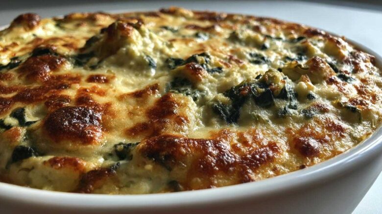 Baked Spinach Artichoke Dip