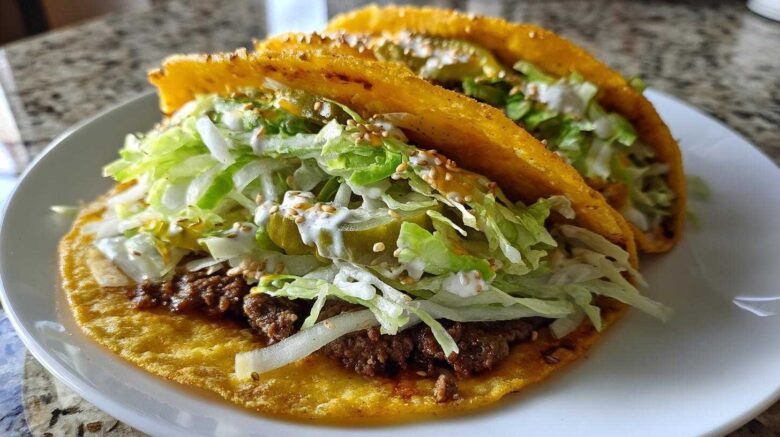 Big Mac Smash Tacos