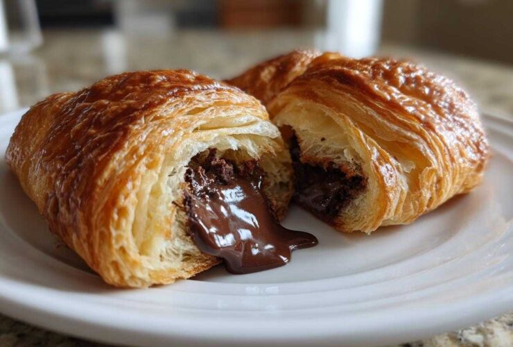 Cookie-Stuffed Croissant