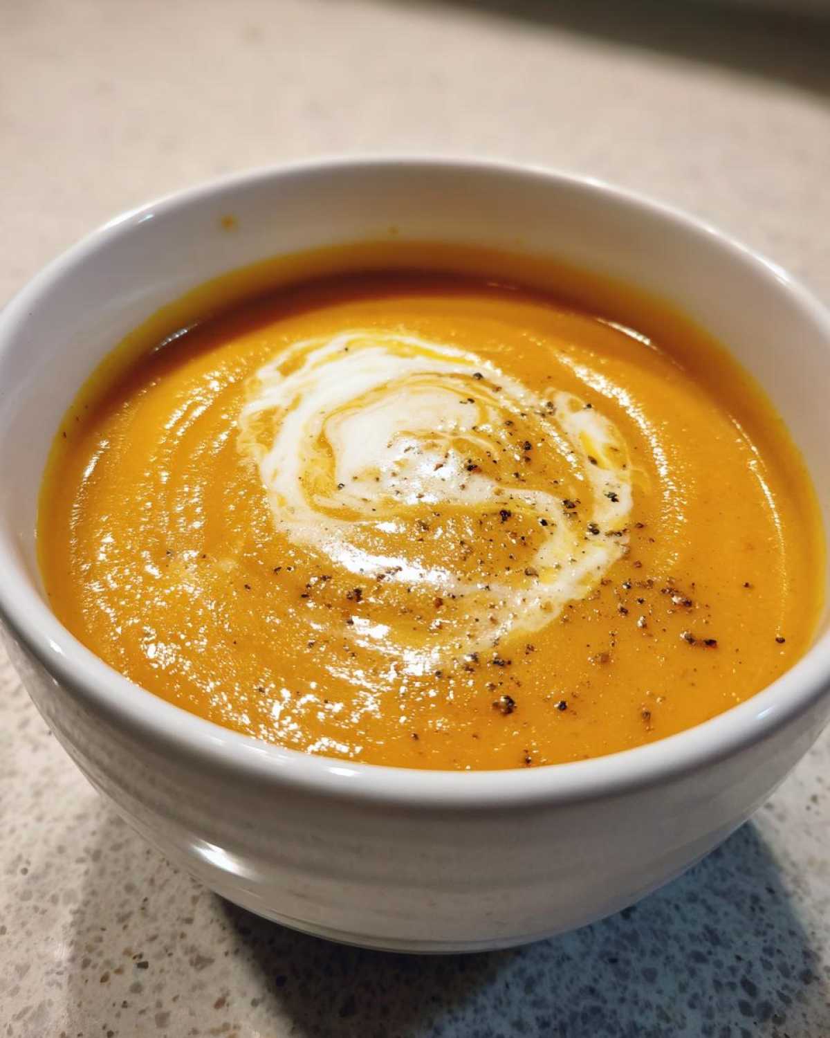 Copycat Panera Autumn Squash Soup - detail 2