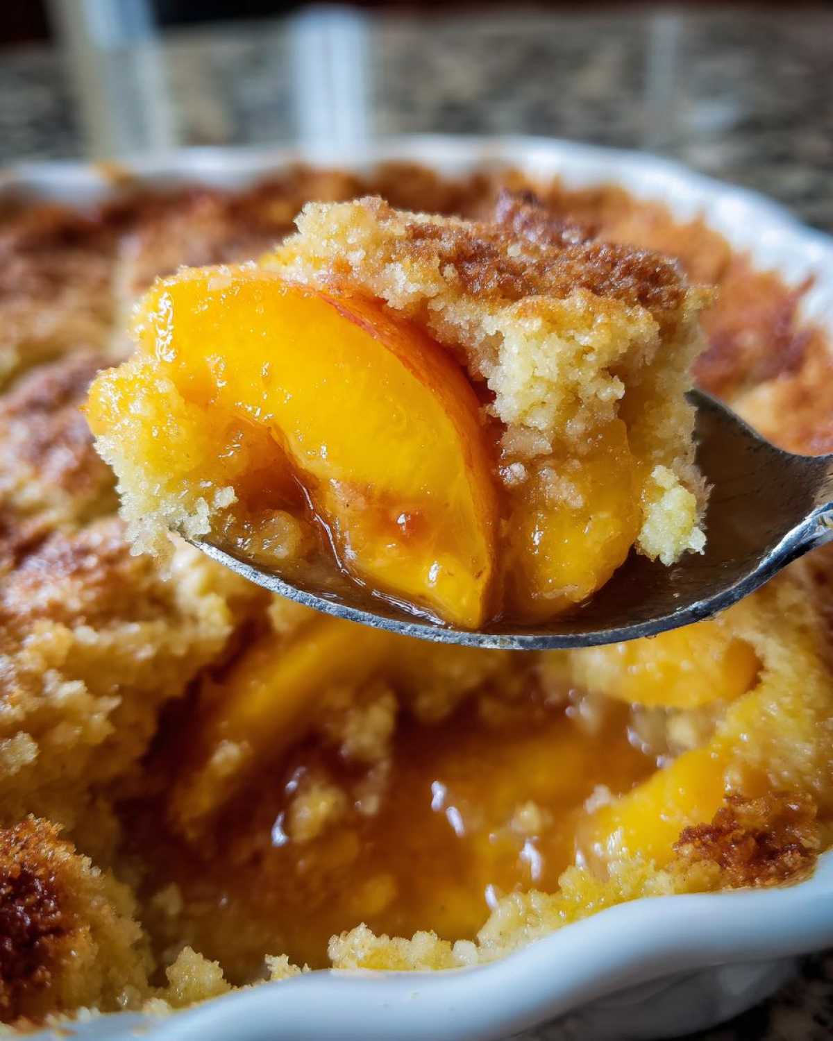Fresh Peach Cobbler - detail 1