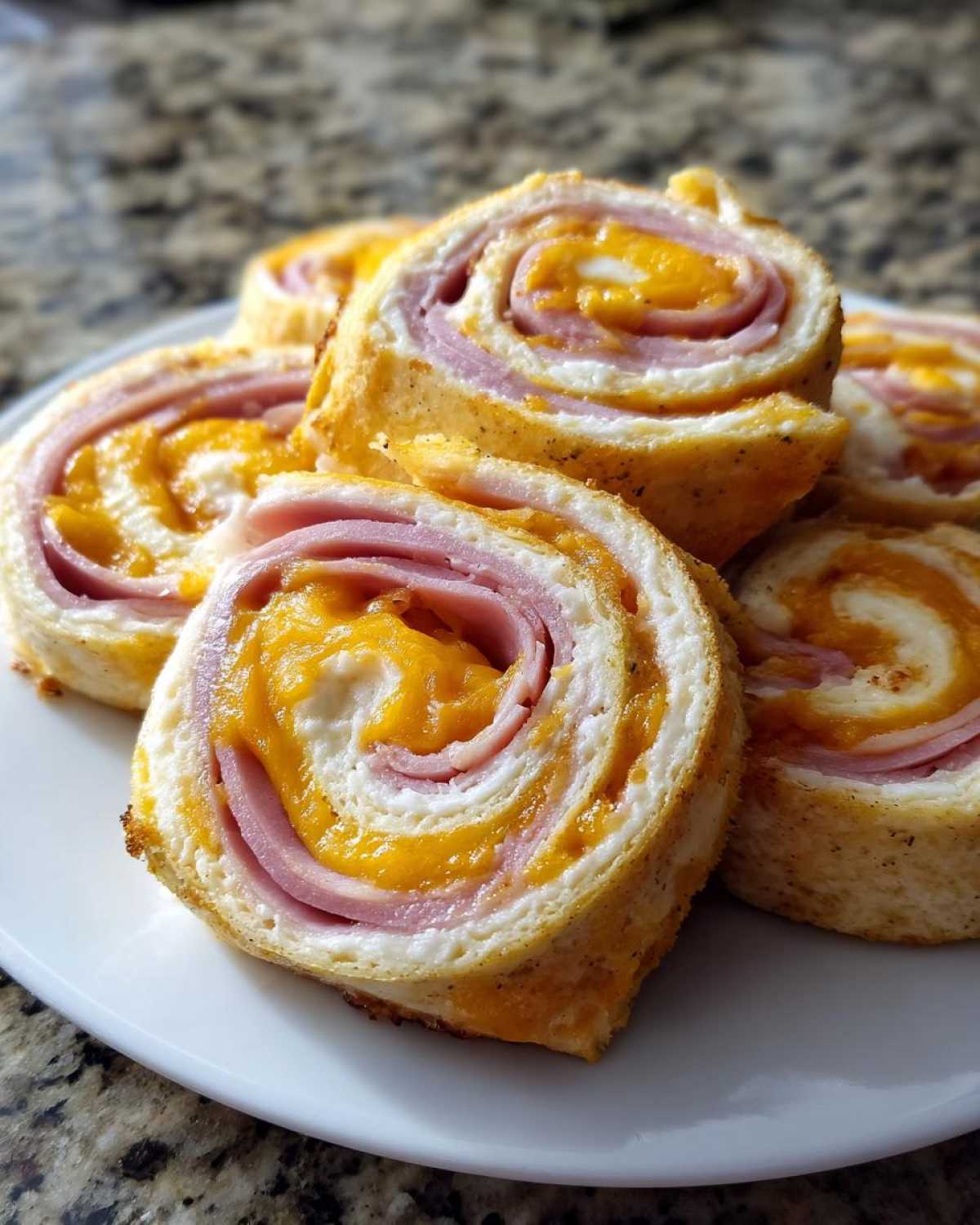 Ham and Cheese Pinwheels - detail 2