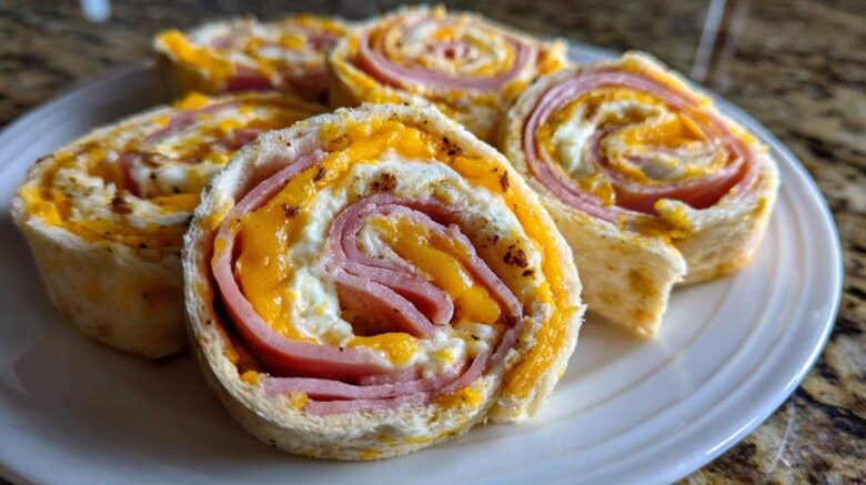 Ham and Cheese Pinwheels