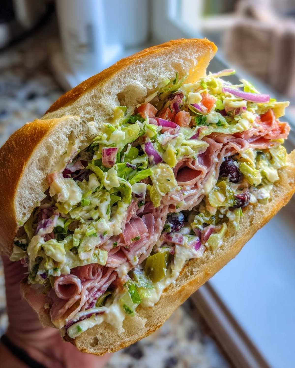 Italian Grinder Salad Sandwich - detail 1