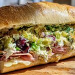Italian Grinder Salad Sandwich