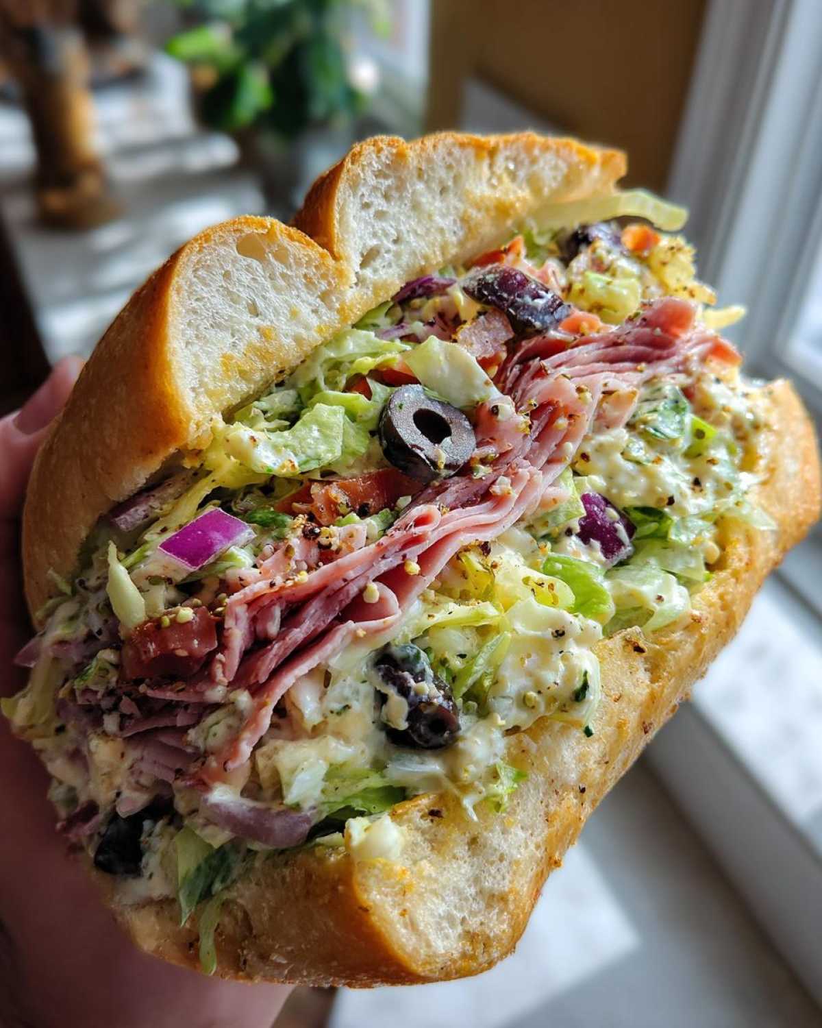 Italian Grinder Salad Sandwich - detail 2