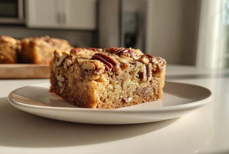 Maple Pecan Blondies