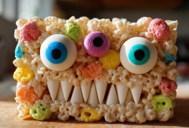 Monster Rice Krispie Treats