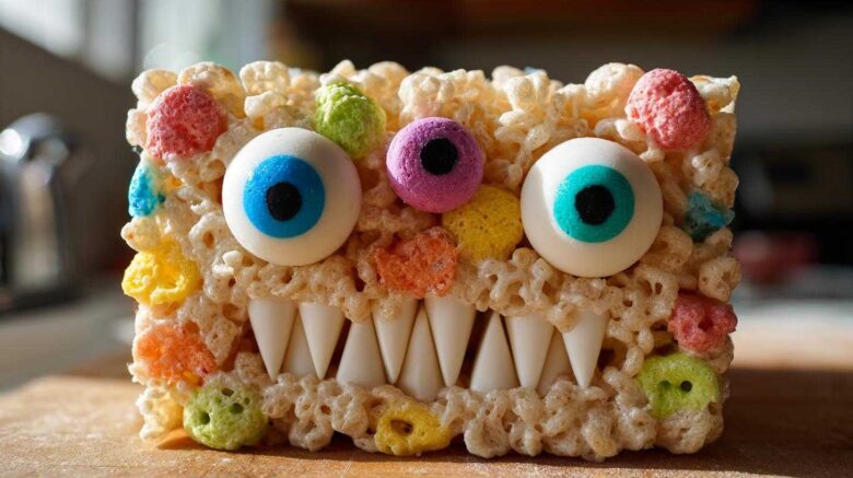 Monster Rice Krispie Treats