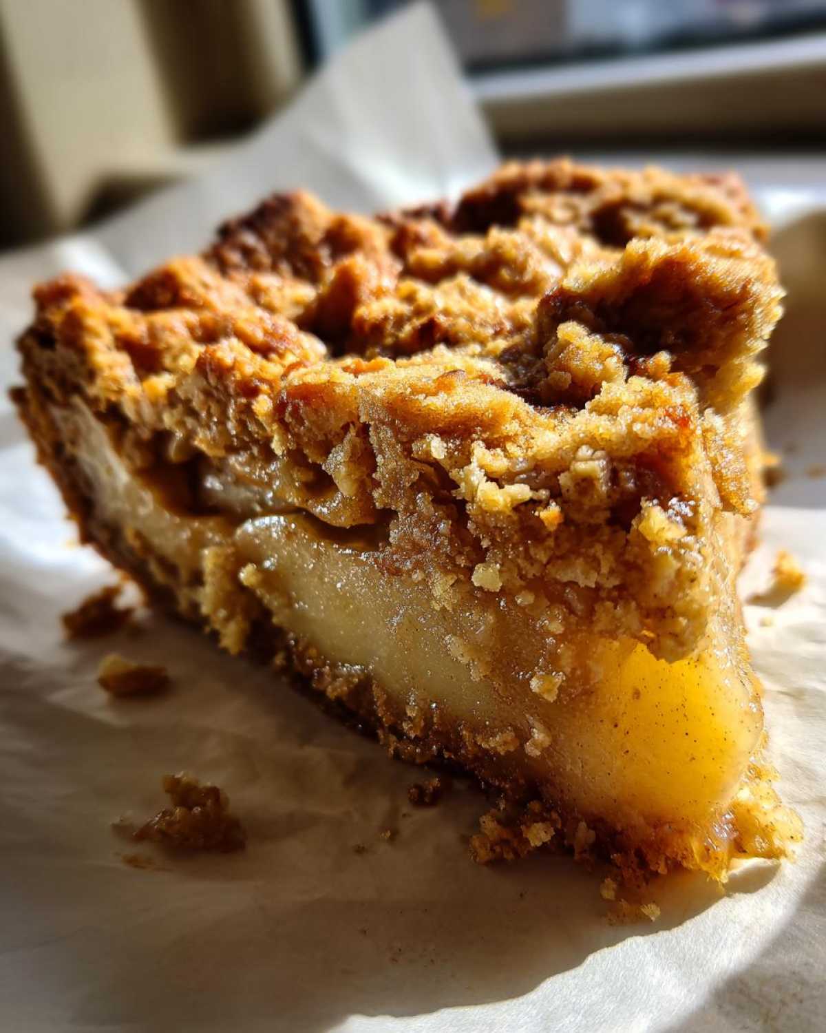 Pear Crumble - detail 1