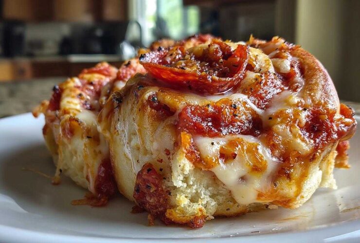 Pepperoni Pizza Pinwheels