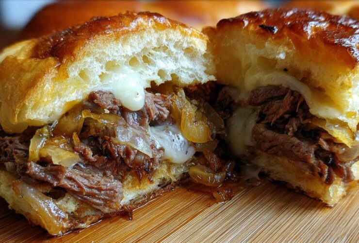 Philly Cheesesteak Sliders