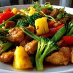 Pineapple Ginger Chicken Stir-Fry
