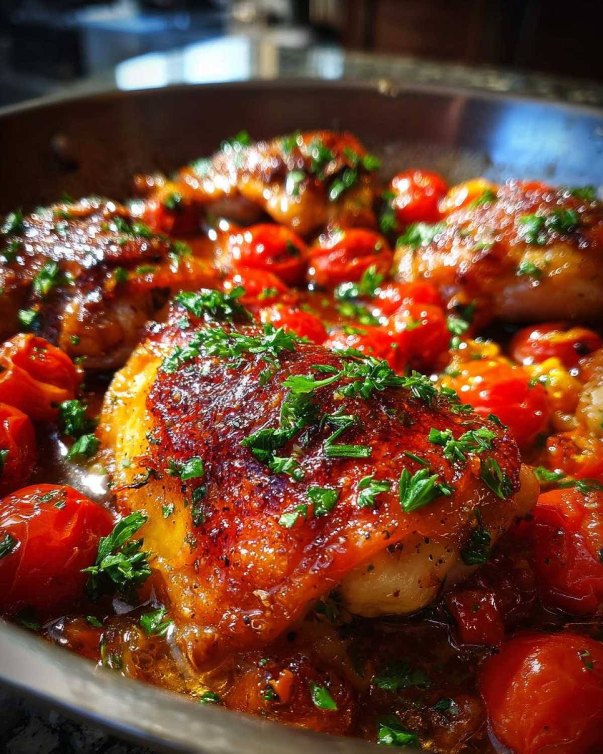 Preserved Lemon and Tomato Chicken - detail 1