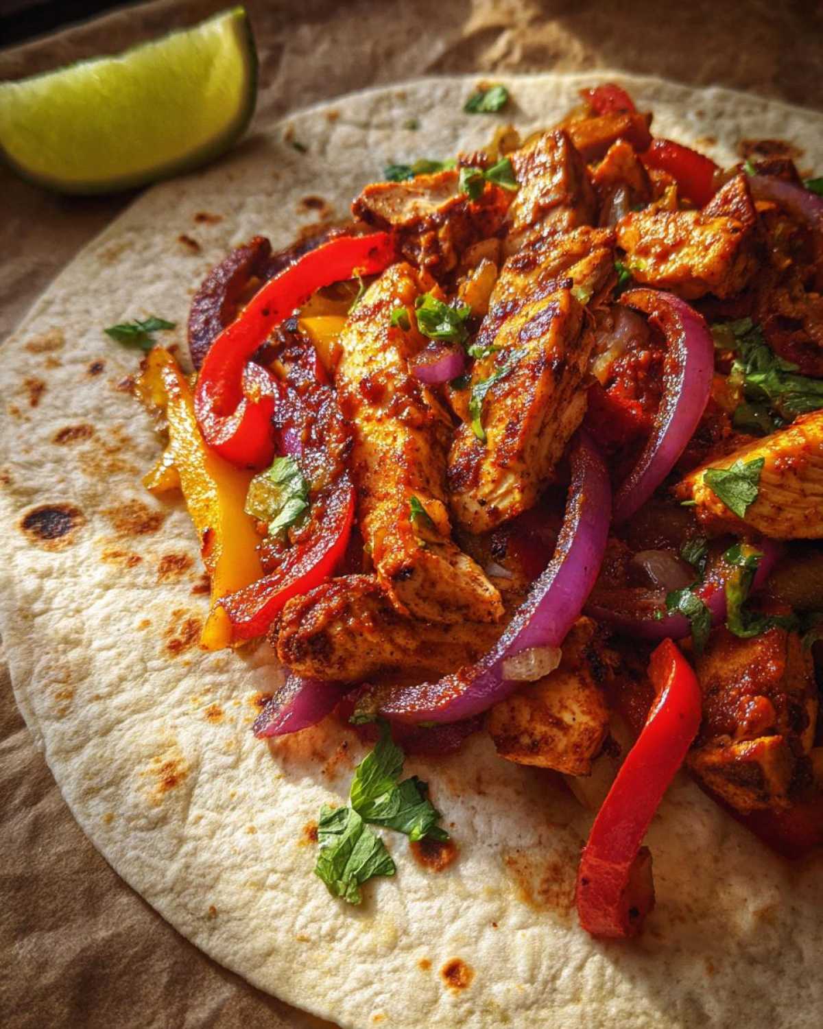 Sheet Pan Chicken Fajitas - detail 1