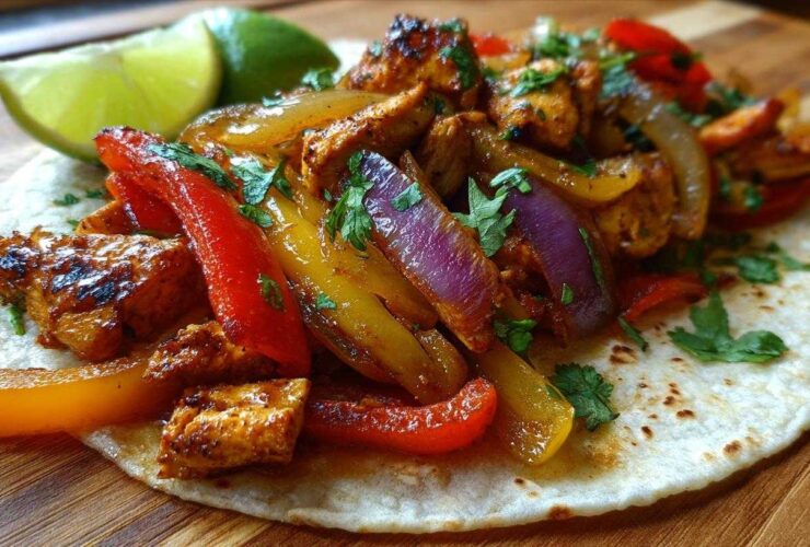 Sheet Pan Chicken Fajitas