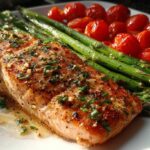 Sheet Pan Lemon Garlic Salmon