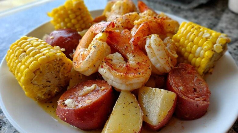 Shrimp Boil Foil Packets