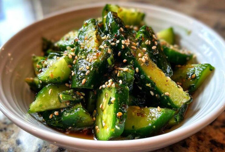 Viral TikTok Cucumber Salad