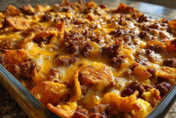 Walking Taco Casserole