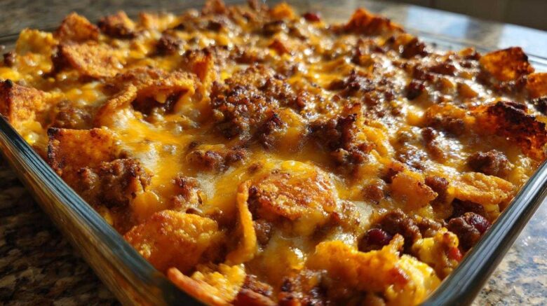 Walking Taco Casserole
