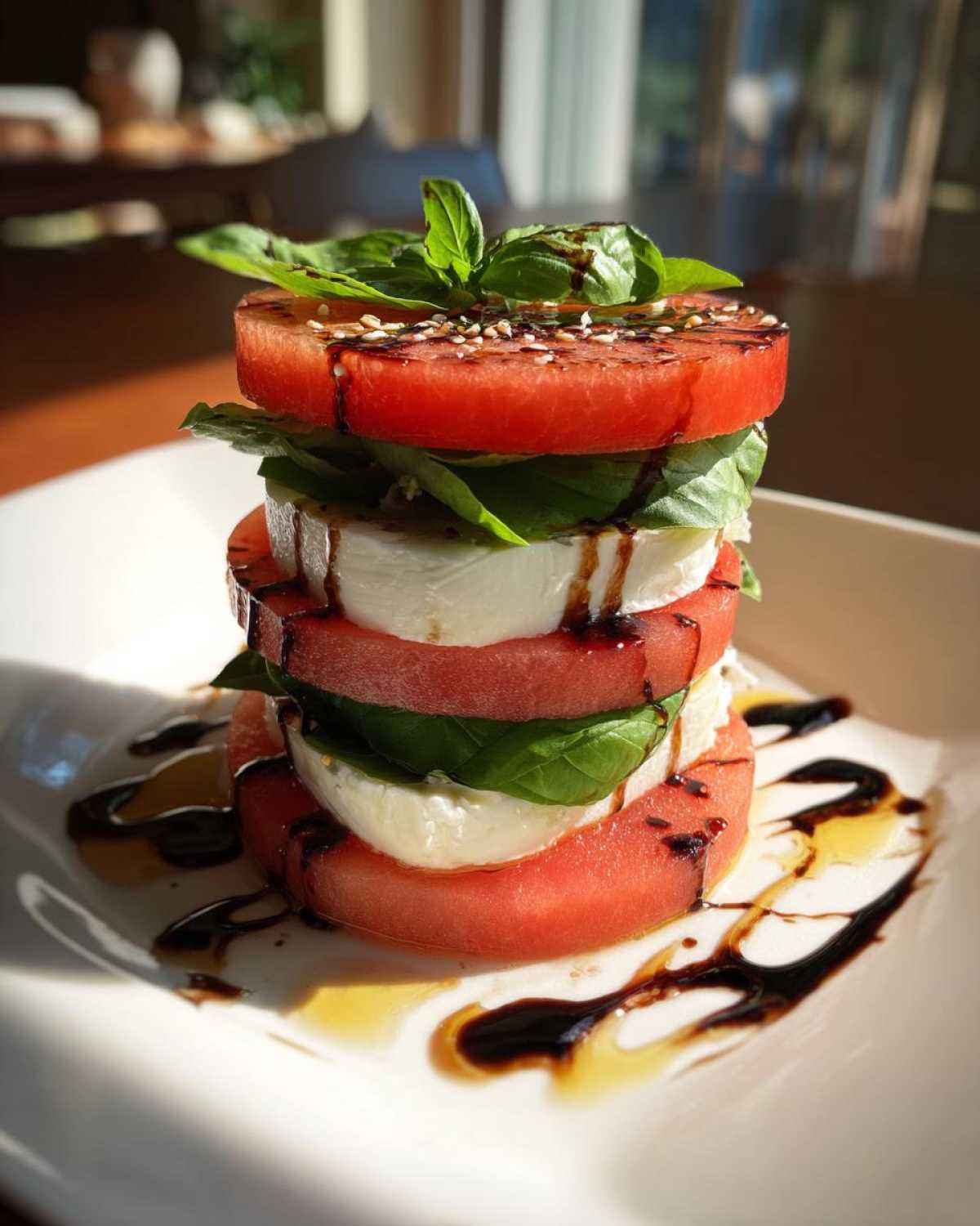 Watermelon Caprese Sandwich - detail 1
