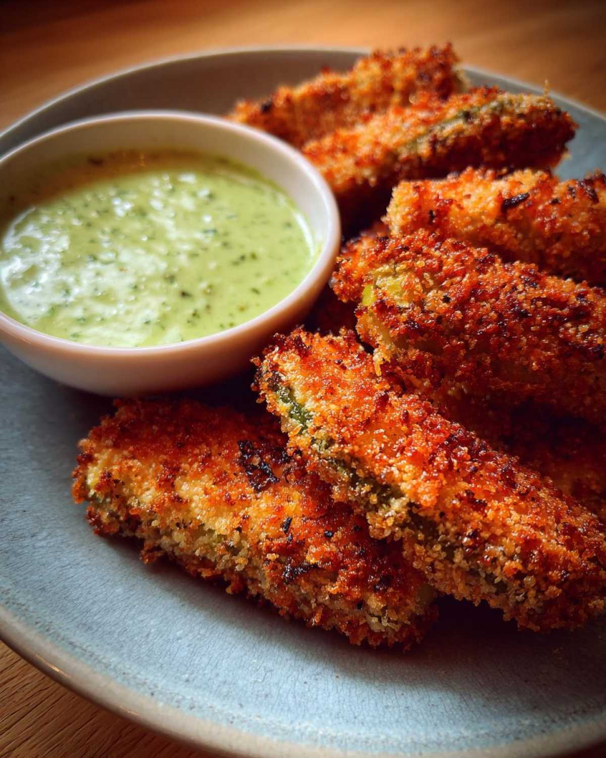 Avocado Fries with Zingy Dip - detail 2