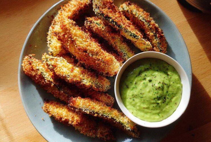 Avocado Fries with Zingy Dip