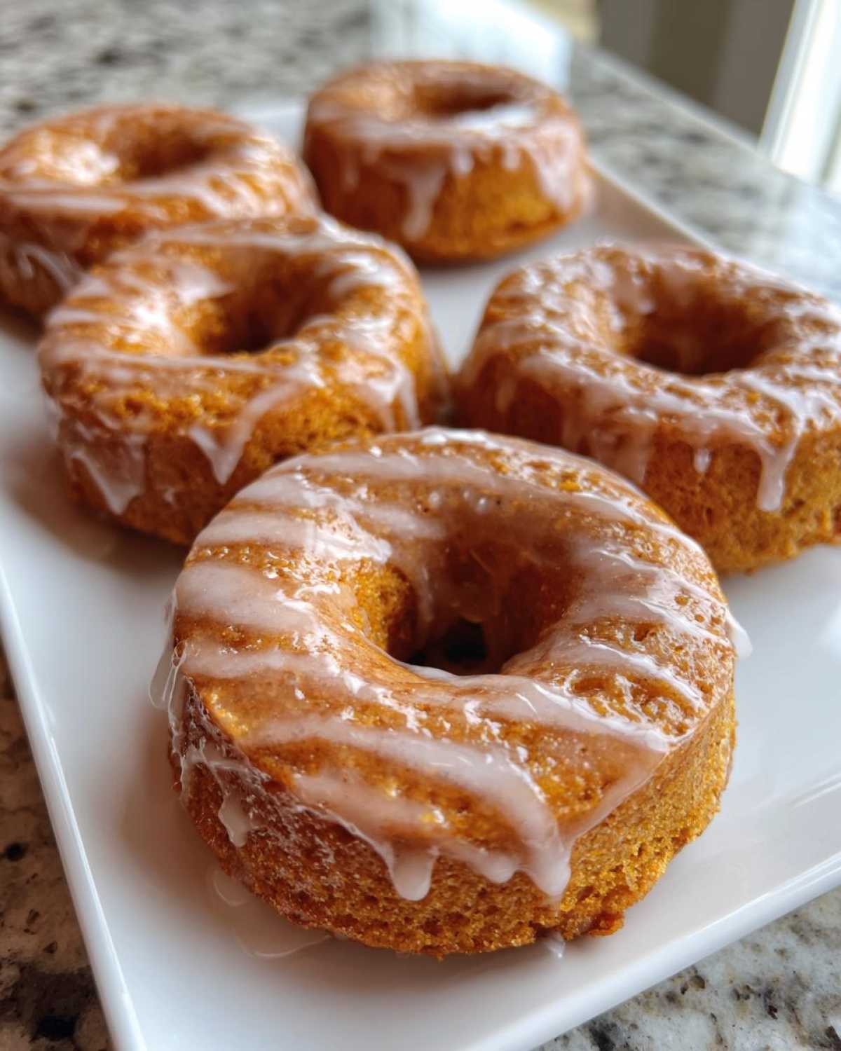 Baked Pumpkin Spice Donuts (No Frying) - detail 3