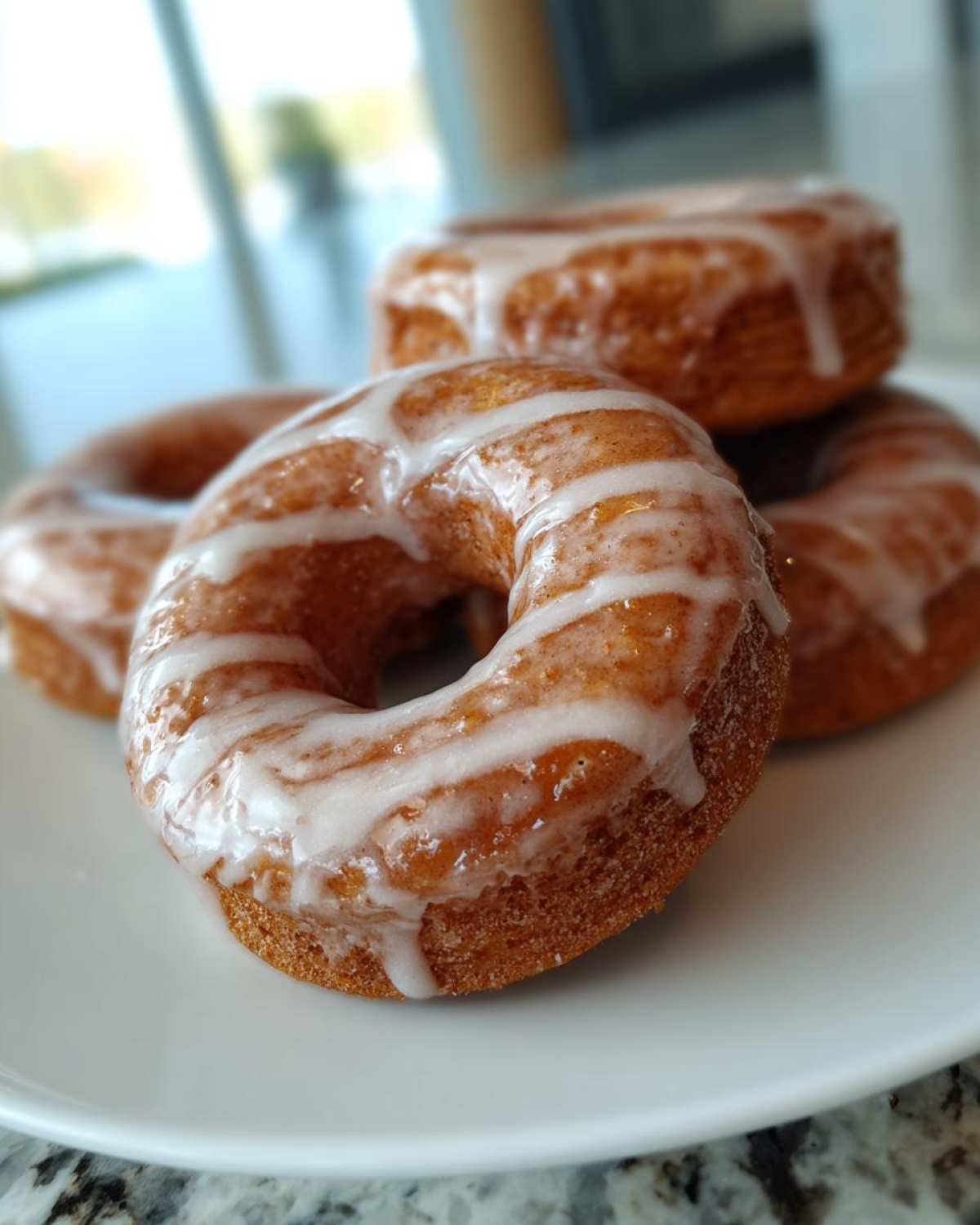 Baked Pumpkin Spice Donuts (No Frying) - detail 4