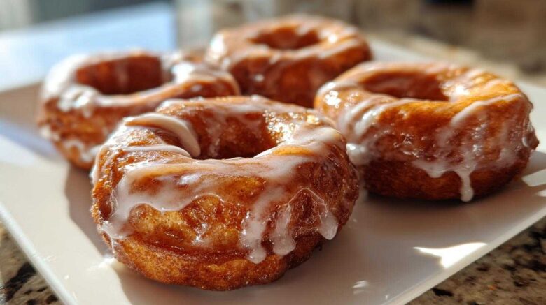 Baked Pumpkin Spice Donuts (No Frying)
