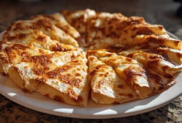 Blooming Quesadilla Ring Party Appetizer