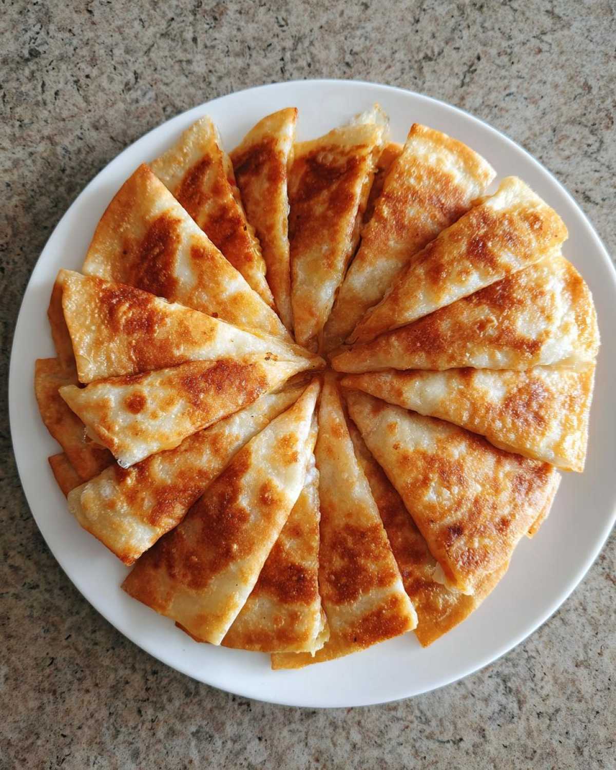 Blooming Quesadilla Ring Party Appetizer - detail 4