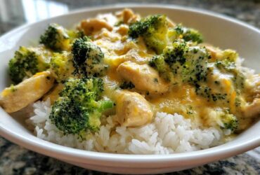 Cheesy Broccoli Chicken Casserole Makeover