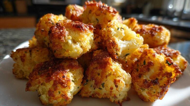 Cheesy Cauliflower Tots Swap