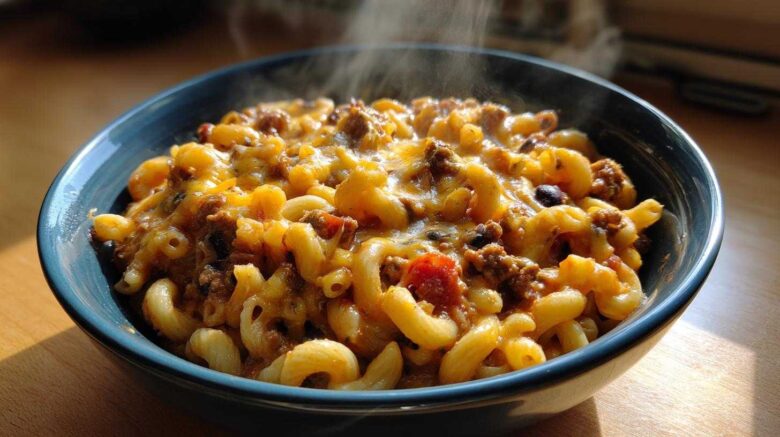 Cheesy Taco Pasta One-Pot Wonder