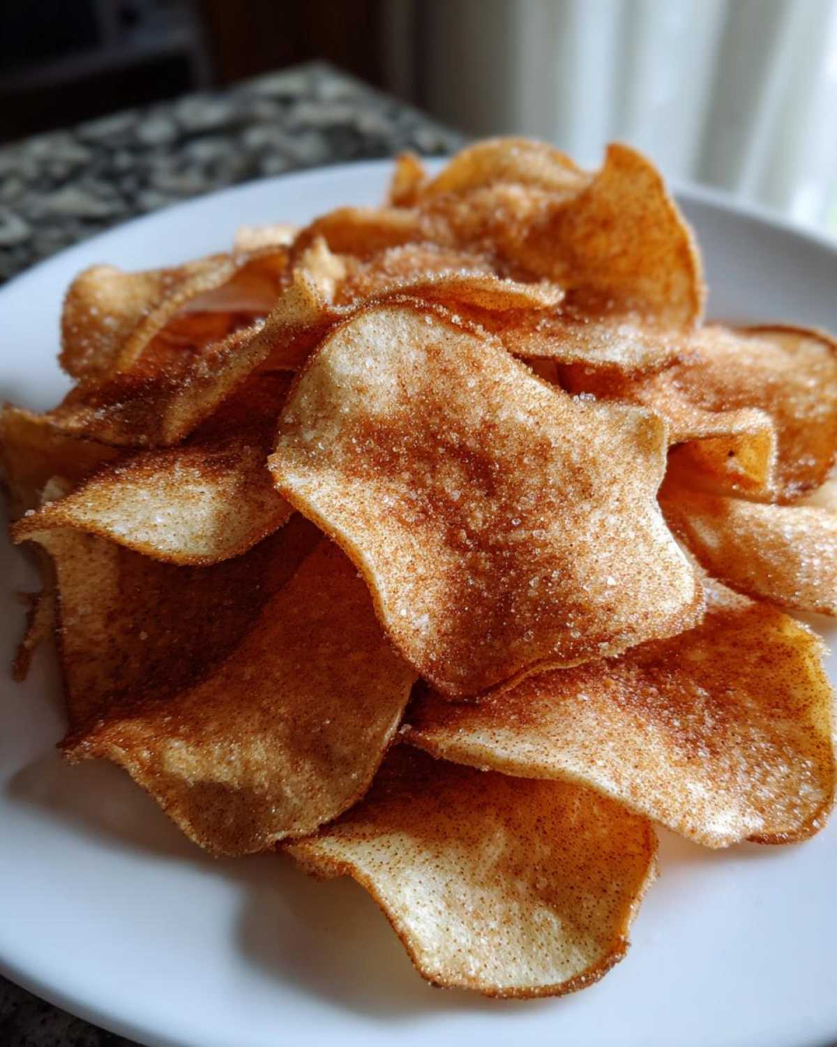 Cinnamon Sugar Apple Chips Hack - detail 2