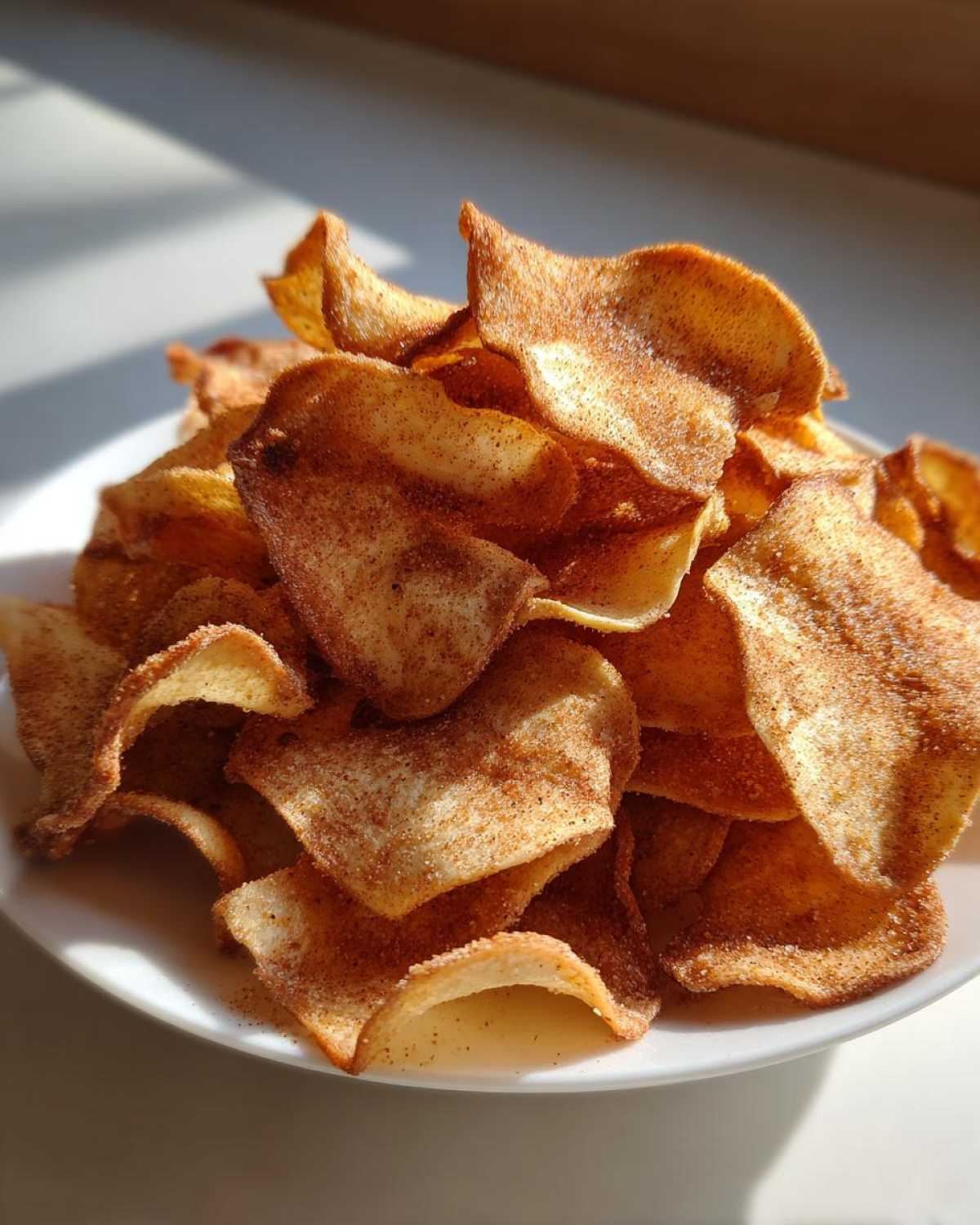 Cinnamon Sugar Apple Chips Hack - detail 3