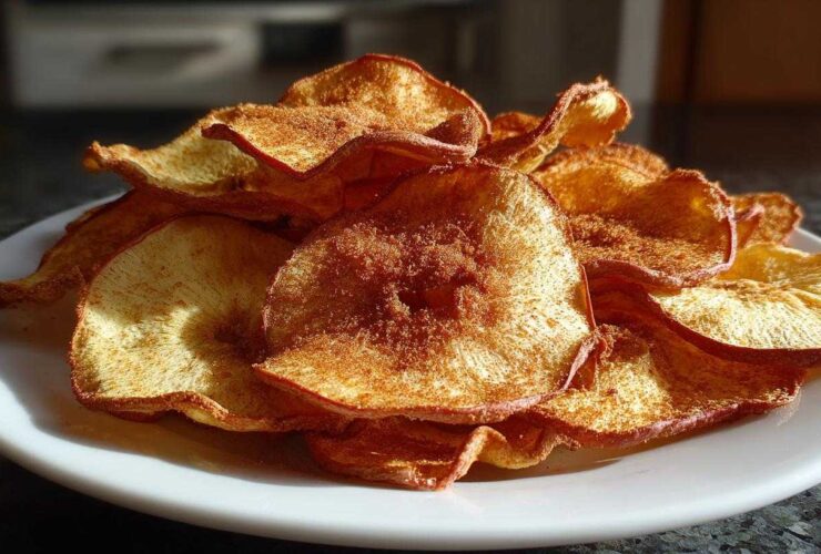 Cinnamon Sugar Apple Chips Hack