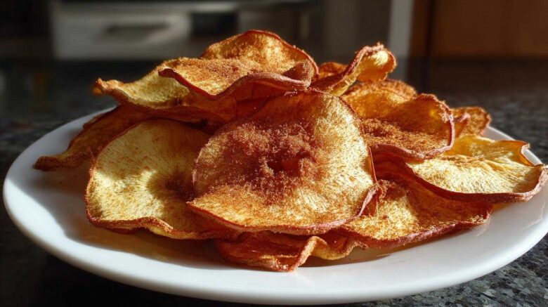Cinnamon Sugar Apple Chips Hack