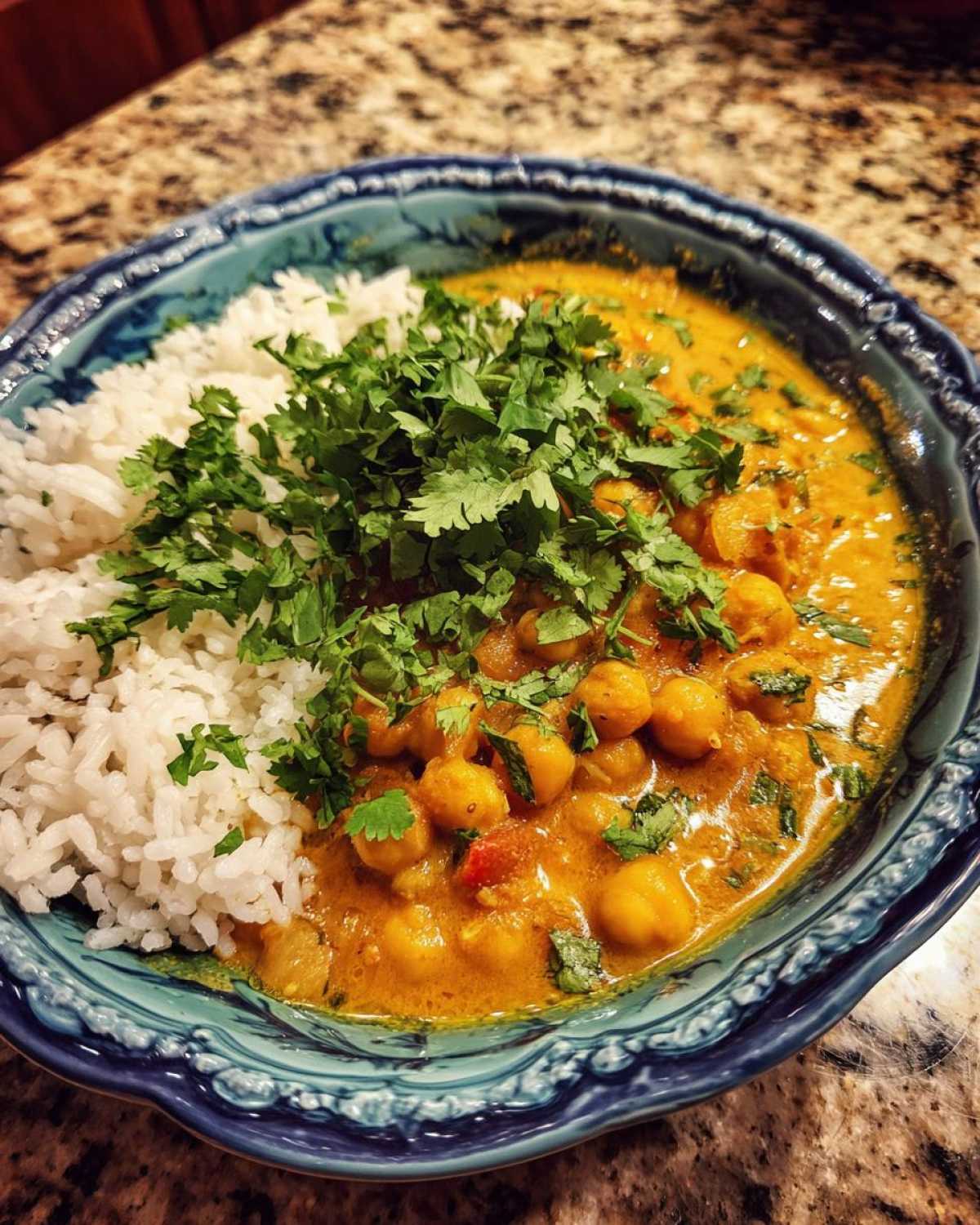 Creamy Coconut Chickpea Curry in a Hurry - detail 1
