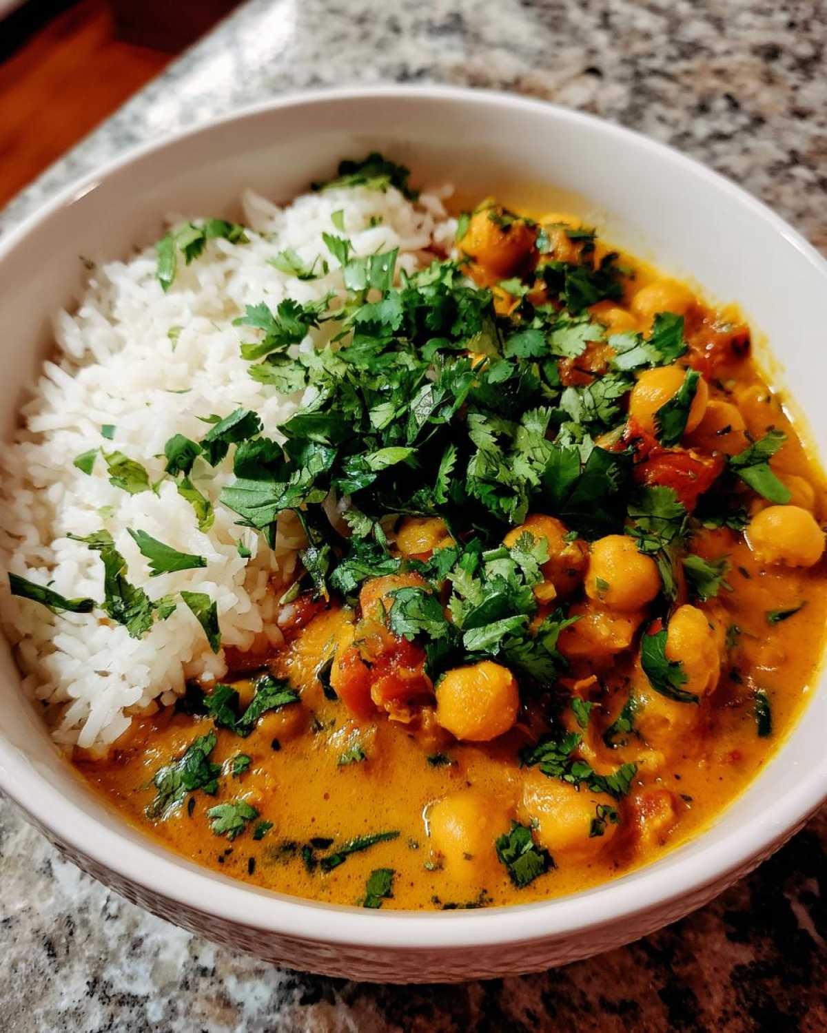 Creamy Coconut Chickpea Curry in a Hurry - detail 3
