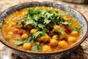 Creamy Coconut Chickpea Curry in a Hurry
