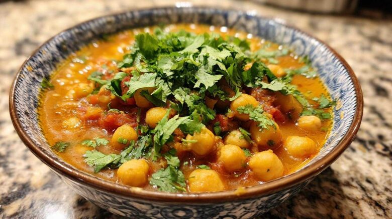 Creamy Coconut Chickpea Curry in a Hurry