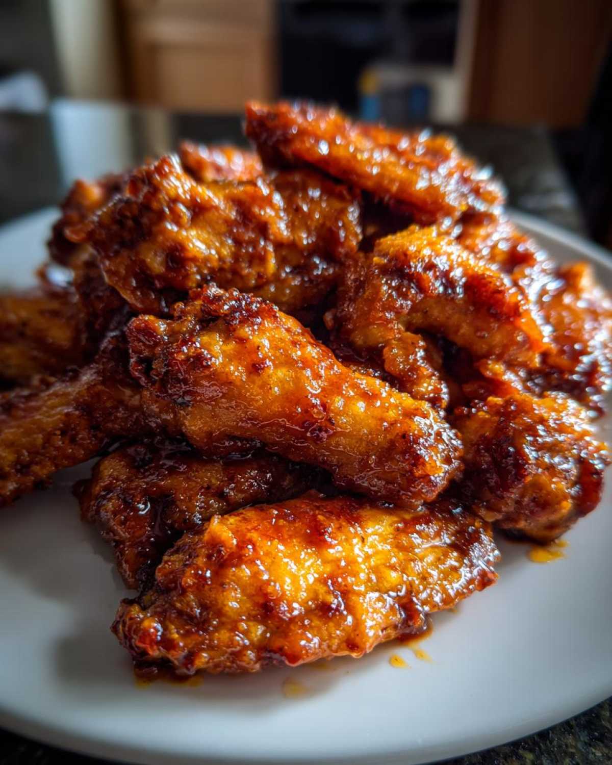 Crispy Baked Honey Buffalo Wings - detail 1